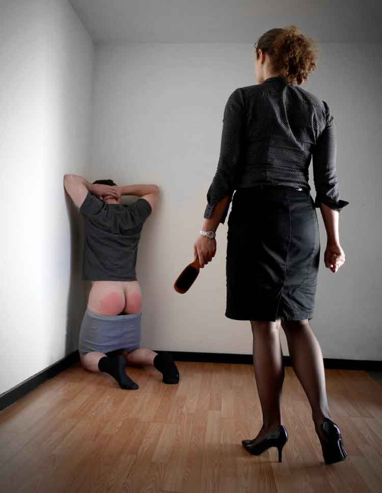 a mistress punishing a slave